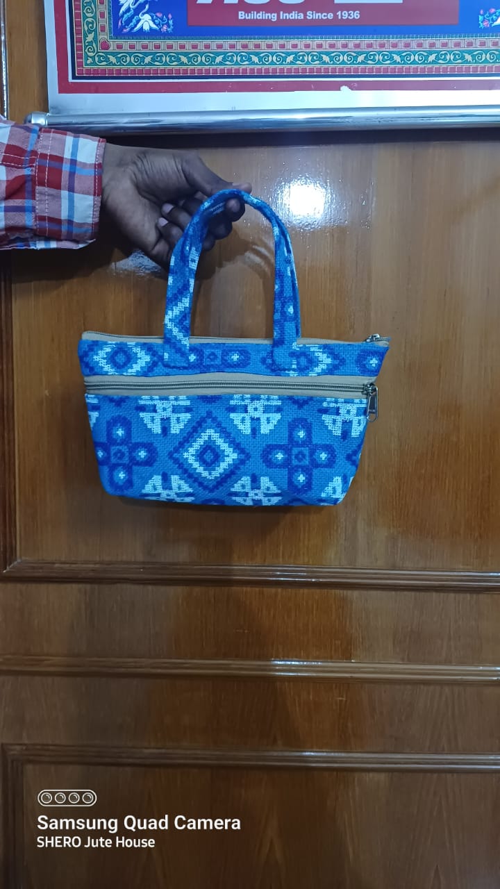 Mini Kala Hand Bag with triple zip
